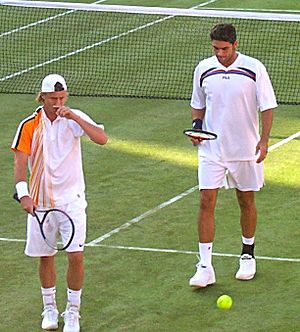 Lleyton Hewitt and Mark Philippoussis Doubles 2005