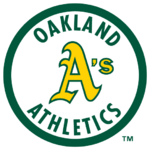 Oakland Athletics logo 1983 to 1992