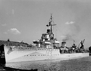 The Royal Navy during the Second World War A9503