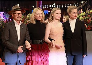 Todd Field, Cate Blanchett, Sophie Kauer and Nina Hoss, Berlinale 2023