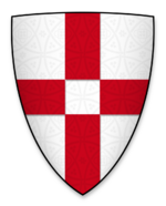 Arms displayed by Stephen Langton, Archbishop of Canterbury, at the signing of Magna Charta