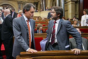 Artur Mas i Oriol Pujol (2009)