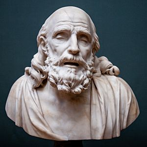 Bust of Belisarius by Jean-Baptiste Stouf