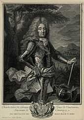 Charles Henri de Lorraine, Prince of Vaudémont, Sovereign of Commercy, 1708