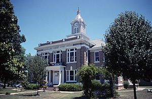 Cleveland County Courthouse in Rison - listed on National Register of Historic Places