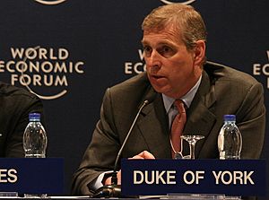 Duke of York - World Economic Forum on the Middle East 2008