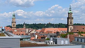 View over Erlangen, 2012