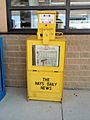 Hays Daily News paper vending machine 8-20-2011