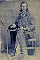 John Nichols prior to his execution in Jefferson City Missouri October 30, 1863