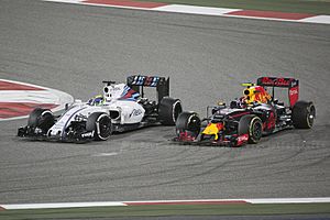 Massa Kvyat Bahrain 2016