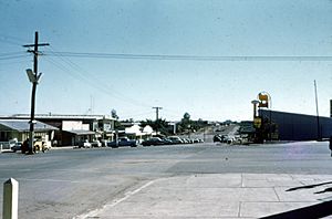 Mt Isa Street Scene in June 1962