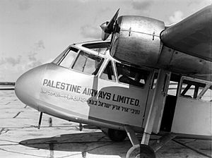 Pobjoy Short Scion Palestine Airways 1934