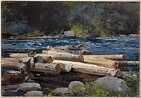 Winslow Homer - Hudson River - Google Art Project