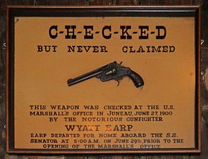 Wyatt Earp gun Red Dog Juneau