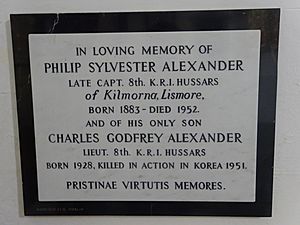 Alexander grave marker