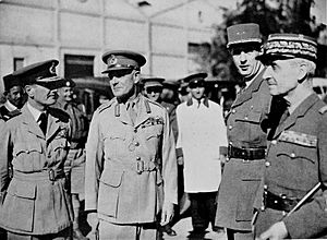 Allied leaders meet in the Middle East