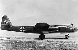 Arado Ar 234 on ground c1945