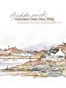 Hedderwick Hebridean Desk Diary 2009