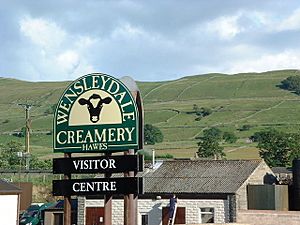 Home of Wensleydale cheese. - geograph.org.uk - 348286