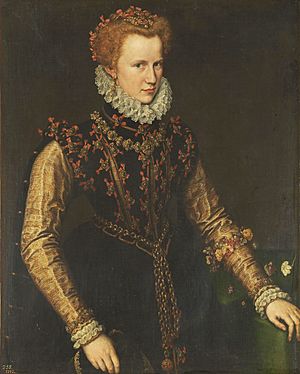 Portrait thought to be of Jane Dormer, by Antonis Mor
