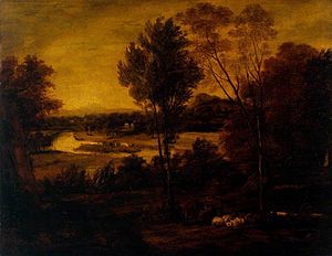 Joshua Reynolds (1723-1792) - The Thames from Richmond Hill - N05635 - National Gallery