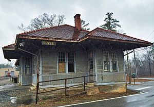 Tate Georgia historic railway depot