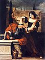 Sirani, Elisabetta - Timoclea uccide il capitano di Alessandro Magno - 1659