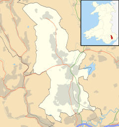 Pontypool is located in Torfaen