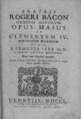 Bacon - Opus maius, 1750 - 4325246