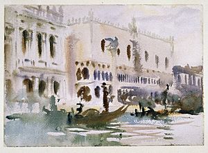 Brooklyn Museum - From the Gondola - John Singer Sargent