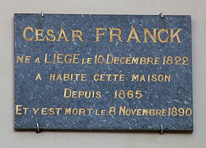 César Franck 95 bd Saint-Michel