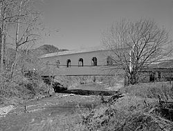 Grave Creek Bridge in Sunny Valley