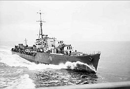 HMS Petard 1943 IWM A 21715