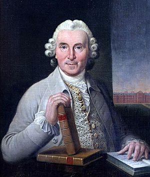 A portrait of Scottish doctor James Lind