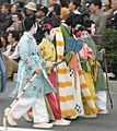 Jidai Festival (cropped to Wake no Hiromushi and children)