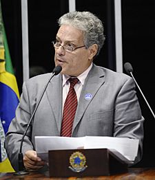 João Vicente Goulart no Plenário do Congresso