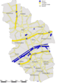 Karte Gelsenkirchen Strassen