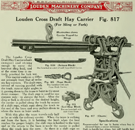 Louden Cross Draft Hay Carrier (1915)