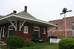 McBee Railroad Depot, built in 1914