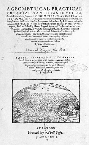 Pantometria by Leonard Digges 1591