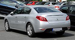 Peugeot 508 – Heckansicht, 12. Juni 2011, Ratingen