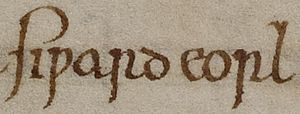 Siward, Earl of Northumbria (British Library Cotton MS Tiberius B I, folio 161v).jpg
