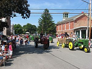 West Liberty's annual antique tractor parade
