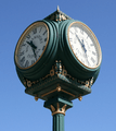 Williamsport, Indiana clock