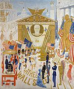 1939 oil painting by Florine Stettheimer