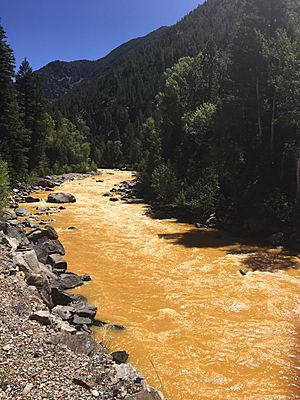 Animas River spill 2015-08-06