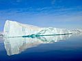 Antarctic iceberg, 2001 -2