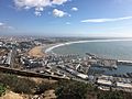 Baie d'Agadir vue depuis la casbah, Maroc
