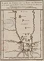 Carte du fond de la baie d'Hudson en 1744