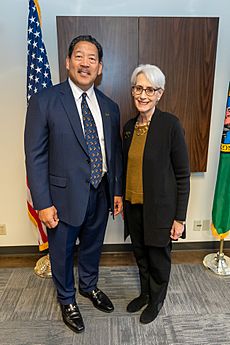 Deputy Secretary Sherman With Seattle Mayor Harrell (52457507483)